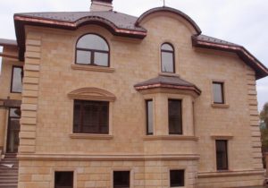 Облицовка фасада каркасного дома