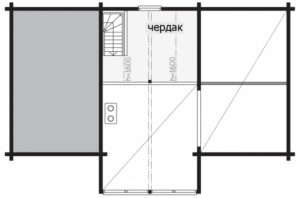 Дом с монументальным фасадом Т107