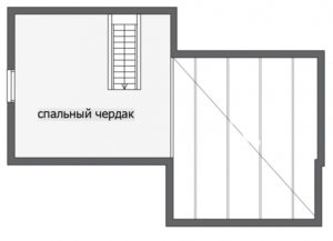 Одноэтажный дом с застекленным фасадом Т129
