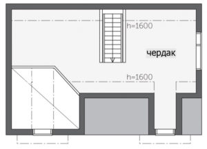 Дом с двумя мезонинами Т149