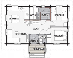 Дом в традиционном стиле Т156
