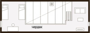 Садовый финский дом Т163
