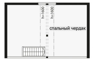 Садовый домик с застекленным фасадом Т165