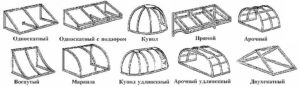 Виды навесов над крыльцом