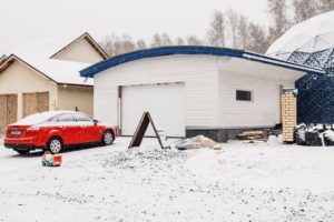 строительство каркасного гаража