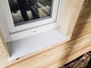 наличник окна каркасного дома